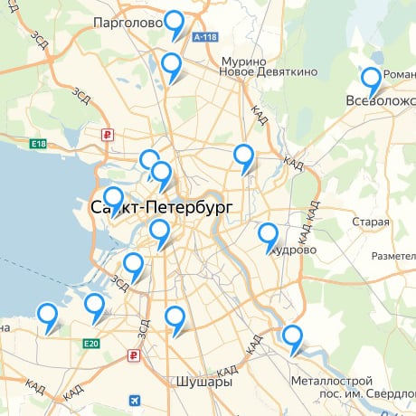 Пункты выдачи GSM-STORE
